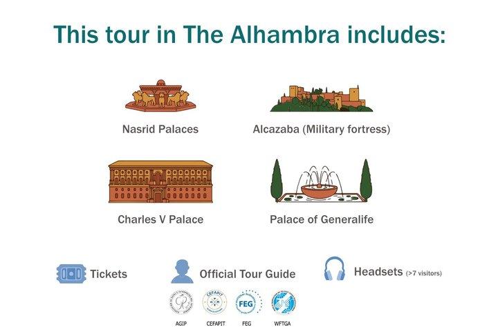 Privat rundtur i Alhambra och Nasridpalatset: en unik upplevelse!