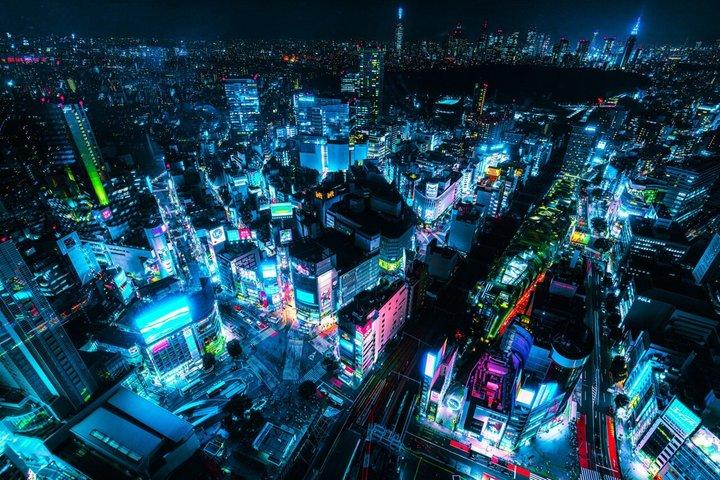 Sesión de fotos de Tokyo Neon Night