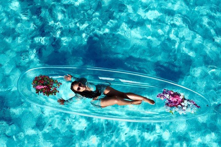 クリア カヤック アルバ写真撮影 当日配達ビデオ＋写真