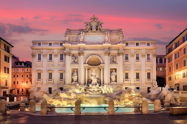 Rome: Pantheon, Trevi Fountain, Spanish Steps & Navona Tour