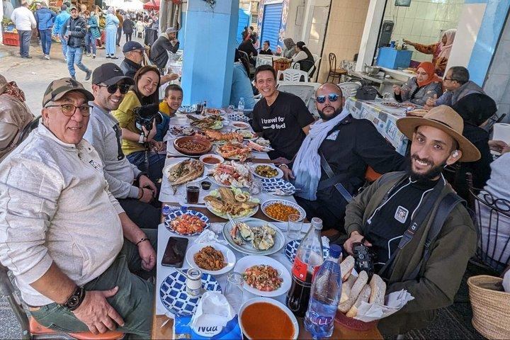 Excursão de dia inteiro de Casablanca Food and Cultural com Pick-Up