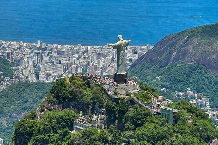 Helikoptertur till Kristusstatyn - Rio de Janeiro