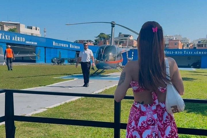 Helikoptertur till Kristusstatyn - Rio de Janeiro
