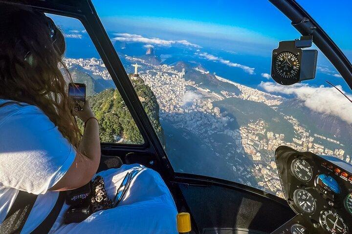 Helikoptertur till Kristusstatyn - Rio de Janeiro