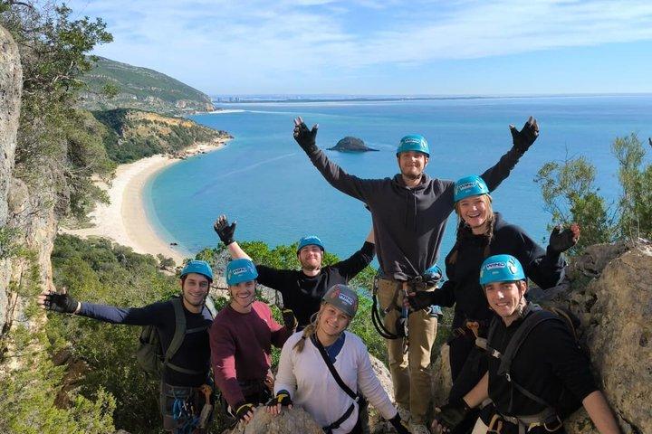 Via Ferrata + Circuit Adventure、アラビダ、セトゥーバル、リスボン近郊