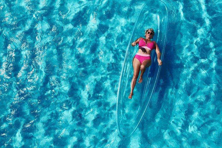 クリア カヤック アルバ写真撮影 当日配達ビデオ＋写真