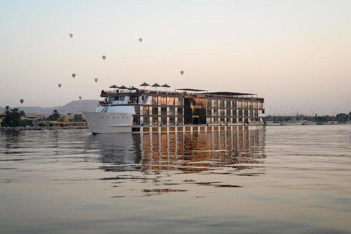 5 Day Nile Cruise in Luxor to Aswan and Balloon Ride Abu Simbel