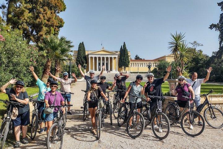 Athens lille gruppe E-cykel tur