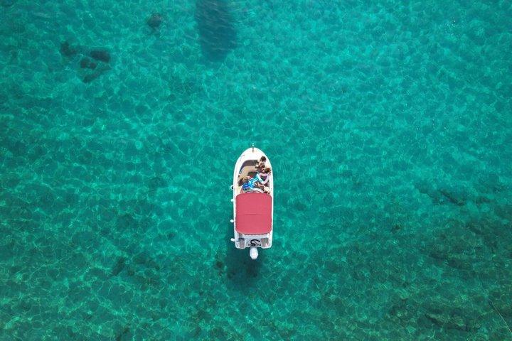 ドゥブロブニク：プライベートボートビーチツアーエラフィティ諸島と青の洞窟