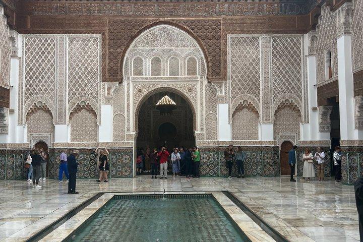 Marrakech Medrassa Ben Youssef Secret Garden and Medina Tour