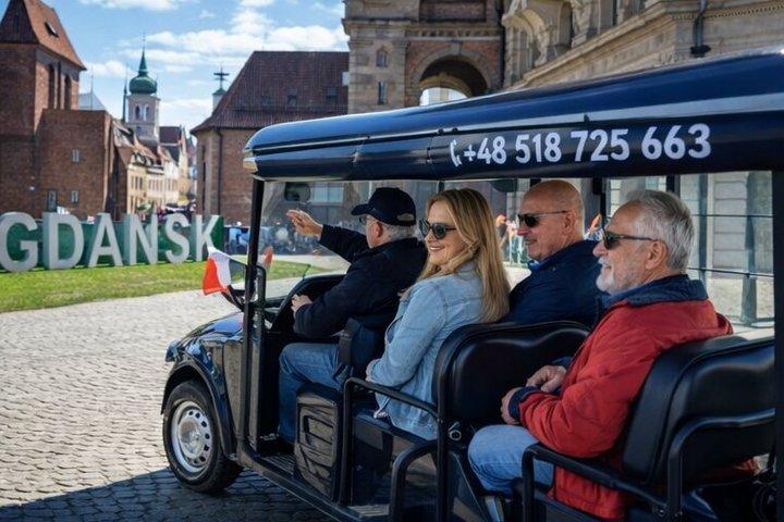 Premium City Tour Gdansk 'carrinho de golfe e cerveja local e gemas escondidas
