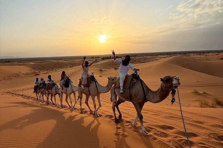 Marrakech Desert Tour with Luxury Camp & Camel Trek