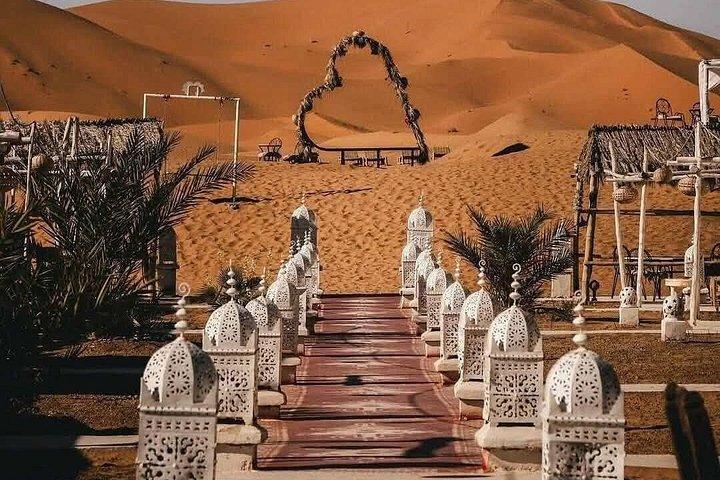 Marrakech ökentur med lyxläger och kamelvandring