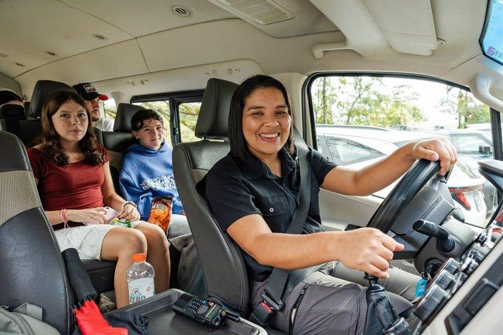 Gedeelde shuttle van San Jose City of Airport naar La Fortuna (PM)