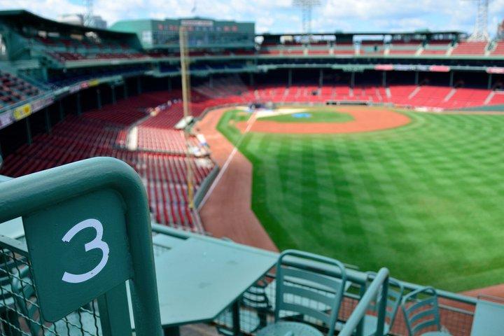 Boston Red Sox basebollmatch på Fenway Park
