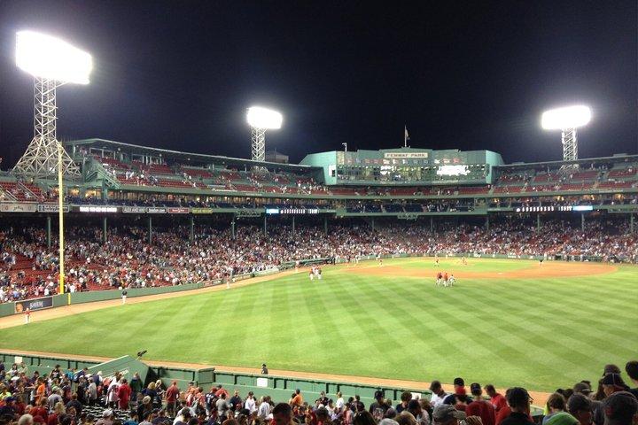 Boston Red Sox basebollmatch på Fenway Park