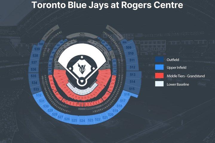 Toronto Blue Jays Baseball Game at Rogers Centre