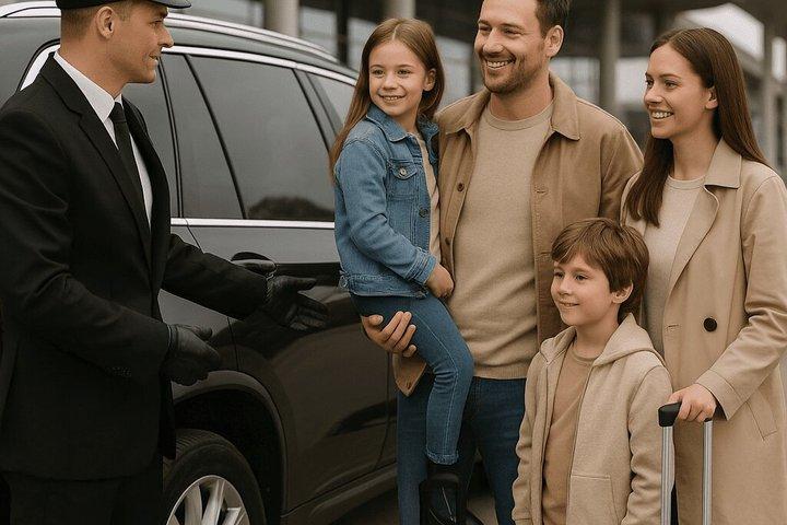Privétransfer van/naar MCO, Disney, Universal, Orlando