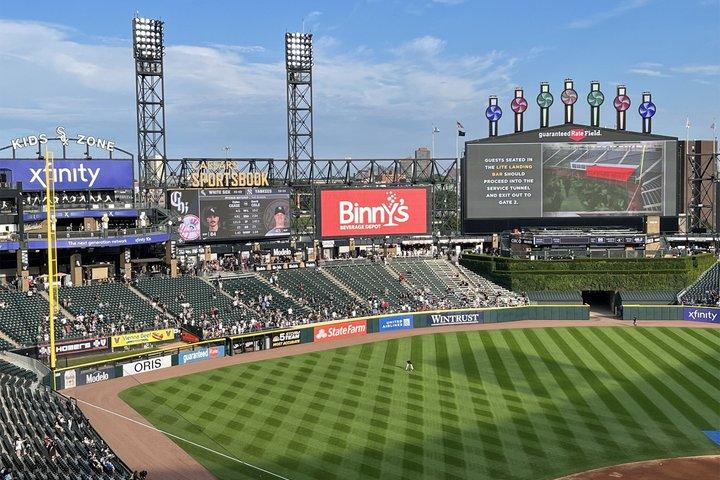 Juego de béisbol de los Medias Blancas de Chicago en Rate Field
