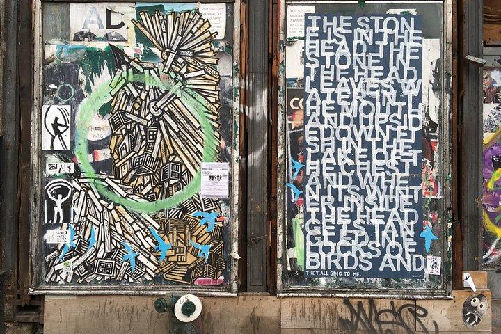 Graffiti og gadekunst i Lower Manhattan