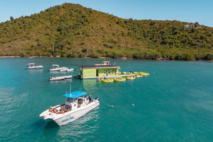 セントジョン島またはセントトーマス島からの半日または1日のプライベートボートチャーター