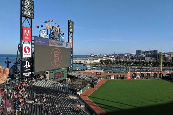 San Francisco Giants jogo de baseball no Oracle Park