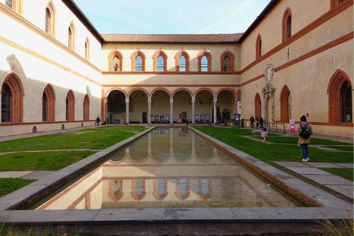 Milan Sforzesco Castle Entry Ticket with Audio Guide
