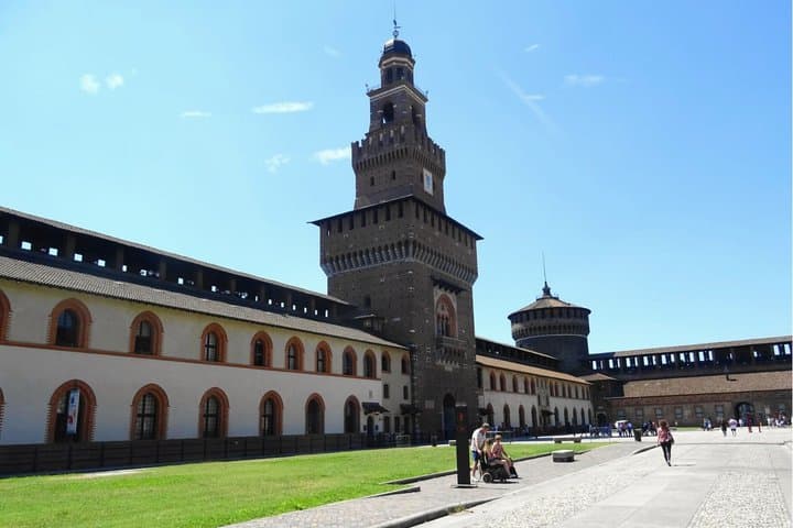 Milan Sforzesco Castle Entry Ticket with Audio Guide