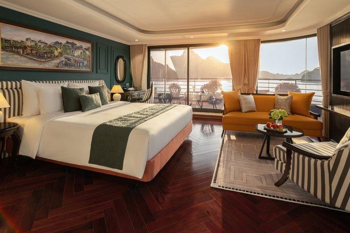 Cruzeiro Premium 2 Dianas em Baía de Ha Long e Baía de Lan Ha