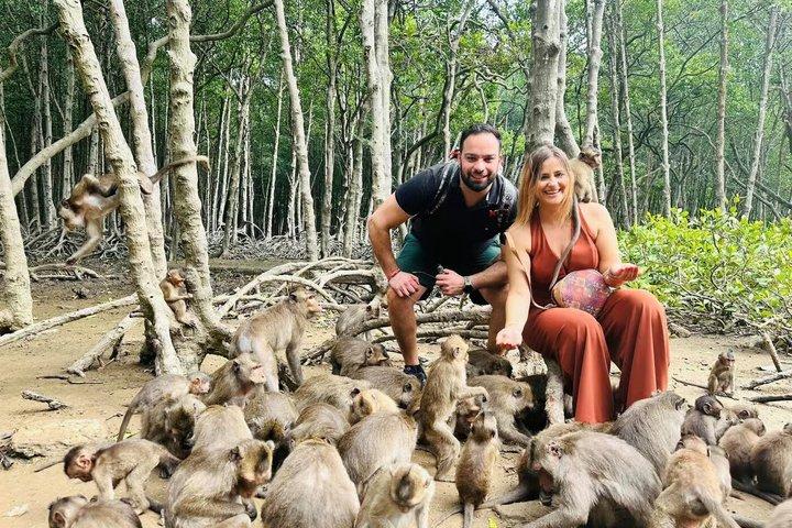 HCM : UNESCO-geschützte Can Gio Mangrove und Monkey Island Trek