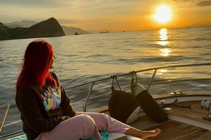 Un moment enchanté: Le lever du soleil de Capri