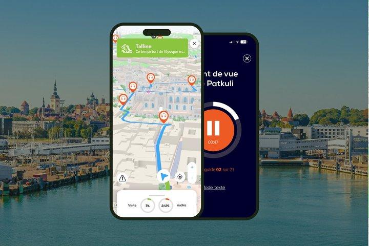 Tallinn: Audiogeführter Stadtrundgang, 1 Stunde 40 Minuten und 21 Audiokommentare