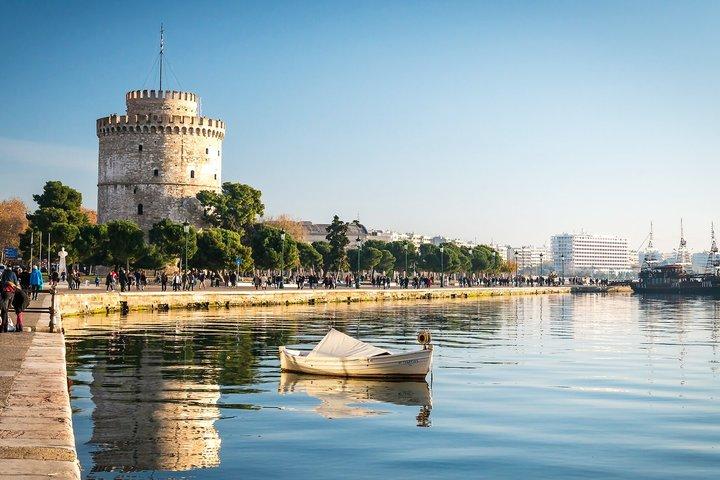 Thessaloniki White Tower Unerzählte Geschichten und Spaziergang am Wasser