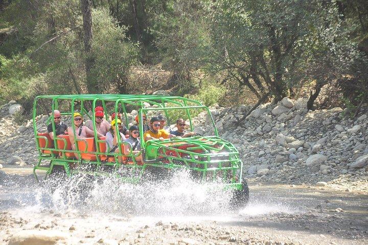 Tour en Jeep Safari Rafting en Monster Truck y Tirolesa