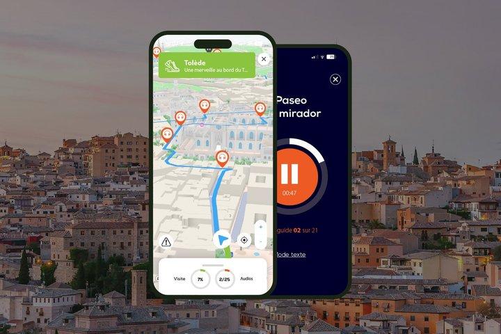 Toledo: 2 uur en 10 minuten durende audiogeleide wandeltocht met 24 audiocommentaren