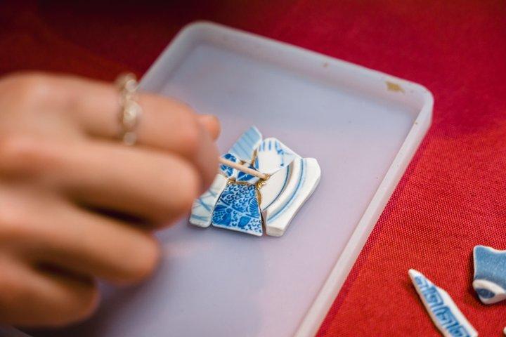 東京金継ぎアクセサリー作りワークショップin渋谷