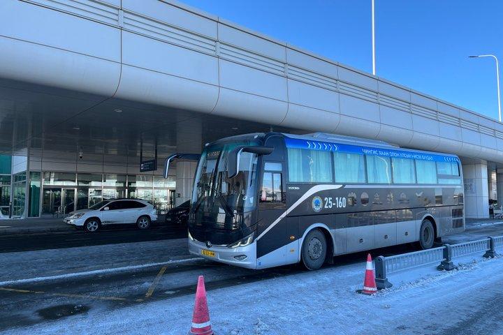 チンギスハーン国際空港UBNシャトルバス