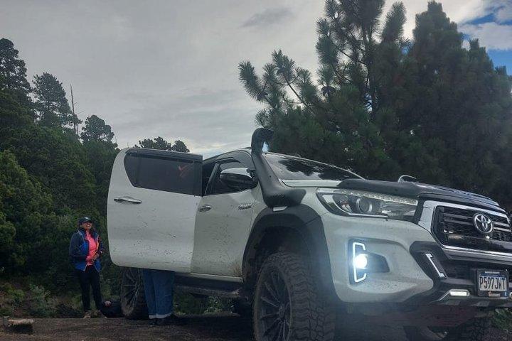 4x4 Acatenango Volcano and Fuego Vistas 2 Day Shared Tour