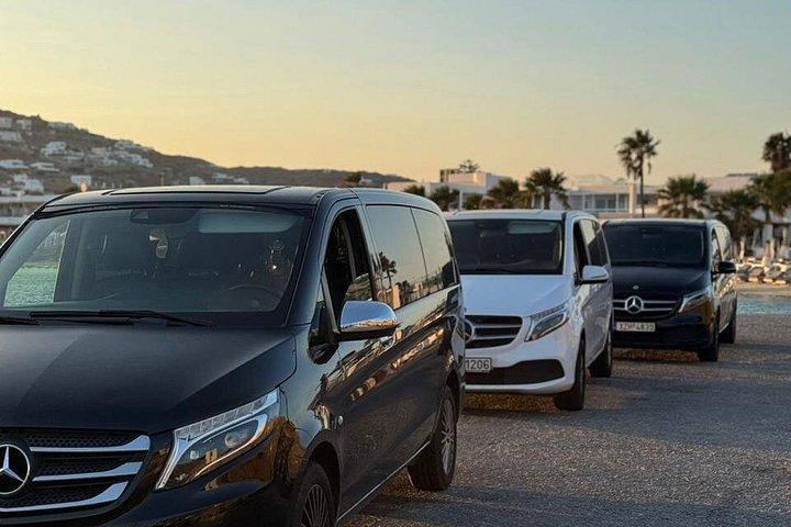 Mykonos Private Chauffeur with Flexible Hourly Options