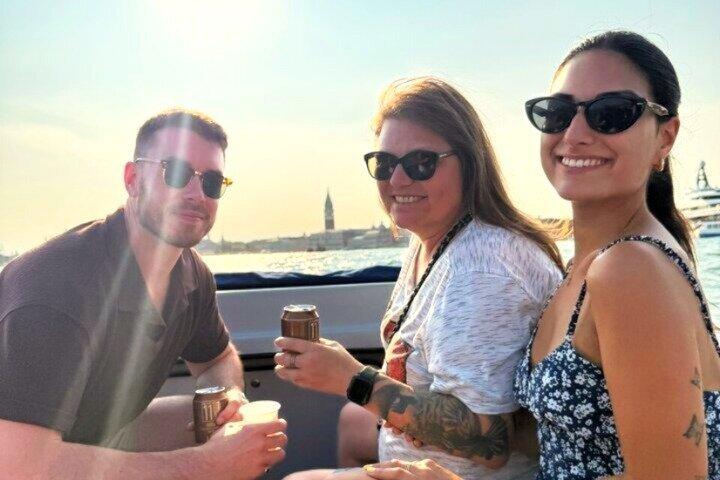 Um aperitivo veneziano na lagoa