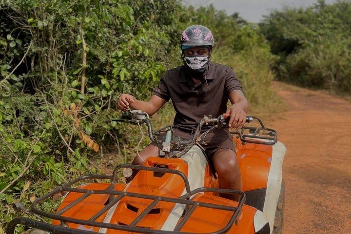 Atv and Waterfall Adventure with Lunch through Aburi