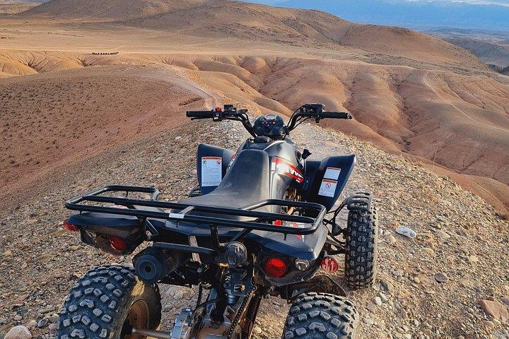 Agafay Desert Hiking Tour with Pool Access and Lunch Experience