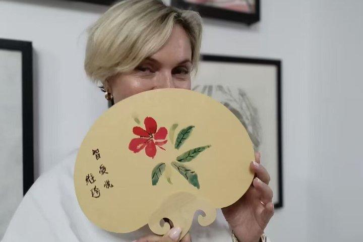 2 Stunden traditioneller chinesischer Malerei-Tinten-Pinsel oder Volkskunst