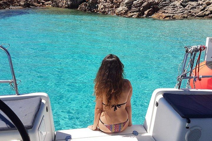 La Maddalena Archipelago Segeltur från Cannigione