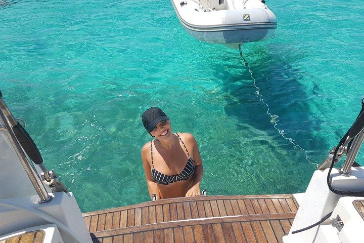 La Maddalena Archipelago Segeltur från Cannigione
