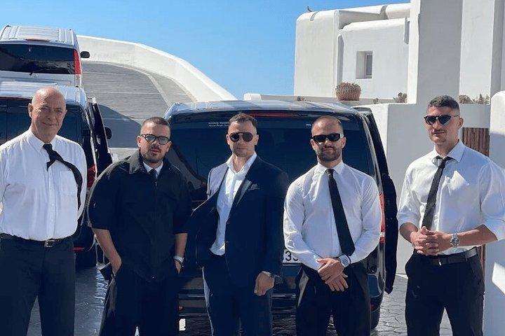 Mykonos Chauffeur privado com opções horárias flexíveis