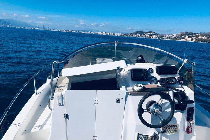 Custom Boat Rental. Adventure in the Bay of Malaga.