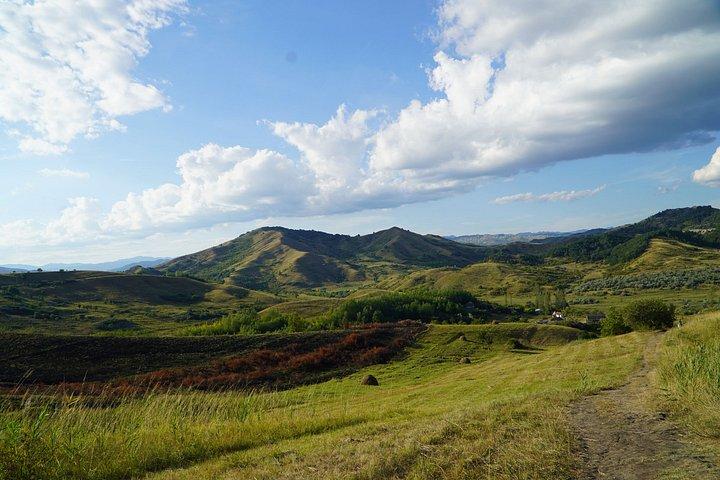 泥火山とデリュ・マーレワインテイスティングレイトスタート1日ツアー