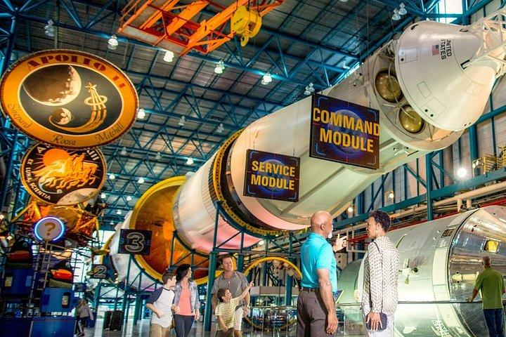 ポートカナベラルからケネディ宇宙センター見学、その後MCO空港へ
