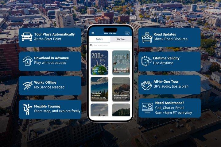 Visite audioguidée à pied de Portland Maine